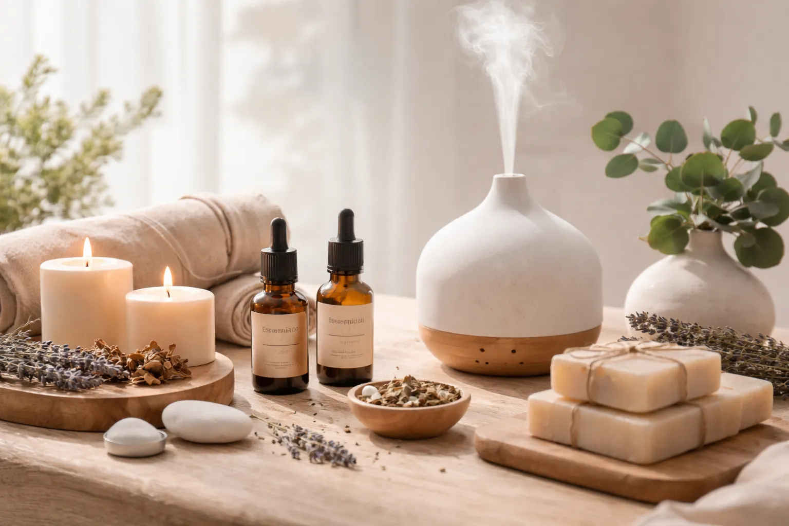 Aceites esenciales y plantas aromáticas